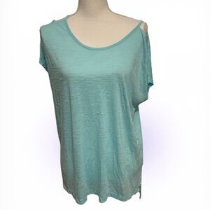 Active Life Blue Short Sleeve Top